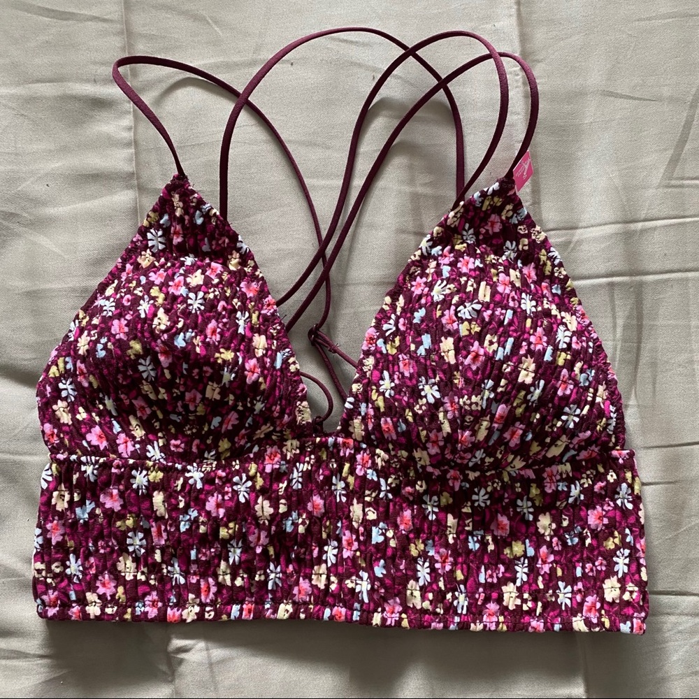 Victoria secret floral bralette